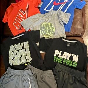 Nike Kids Graphic Tee and Shorts Collection 24 month/2T